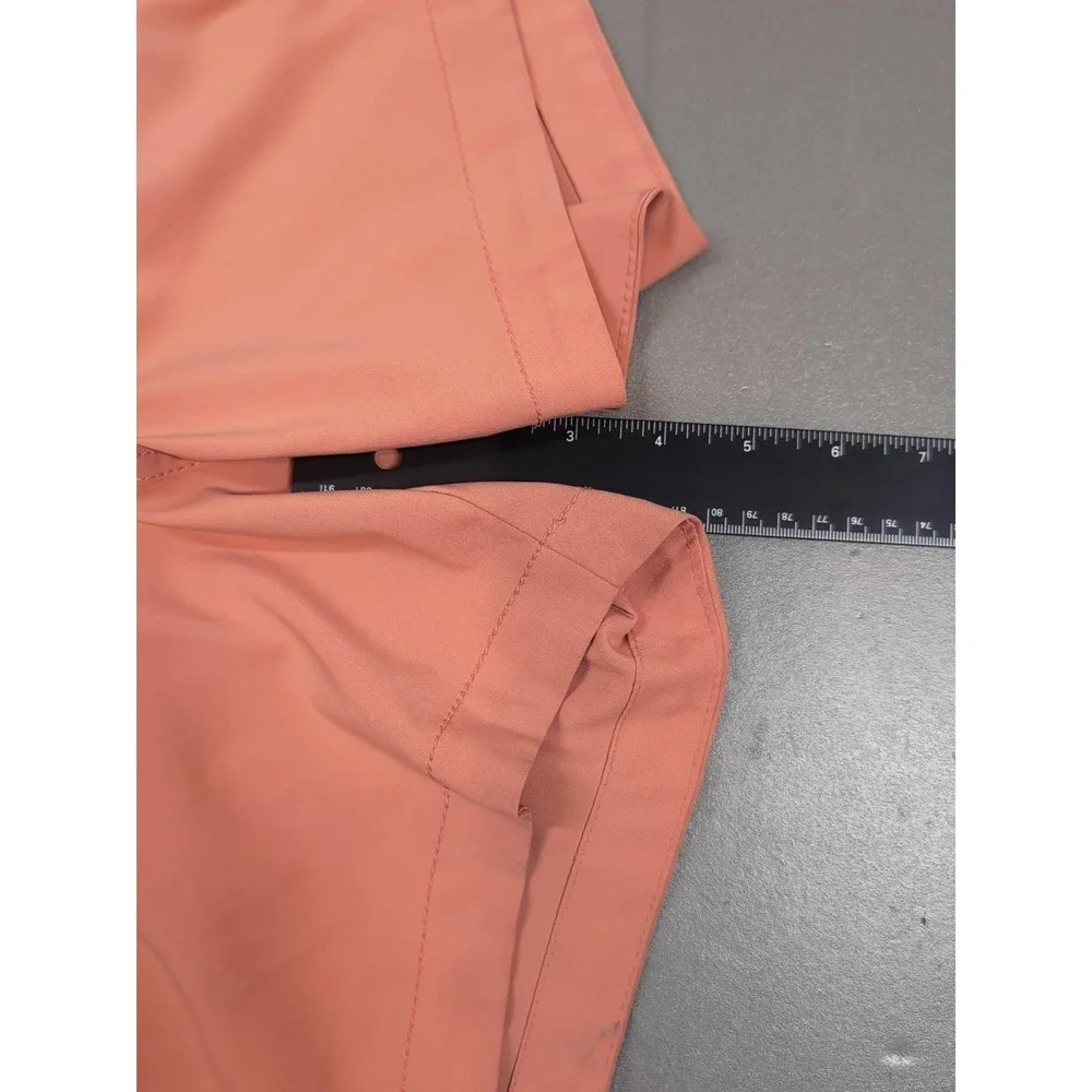 Abercrombie & Fitch Mens Stretch Swim Trunks Coral Orange Medium 133S0133